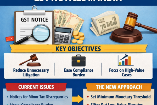 GST Notice Threshold Proposal: A Game-Changer for Taxpayers and MSMEs in India.